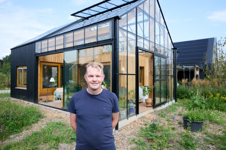 Kaswoning van Erik in het Nederlands Dagblad.